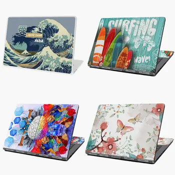 

Adak Alaska USA Great Wave Off Kanagawa universal laptop sticker laptop skin for MacBook HP Acer Dell ASUS Lenovo
