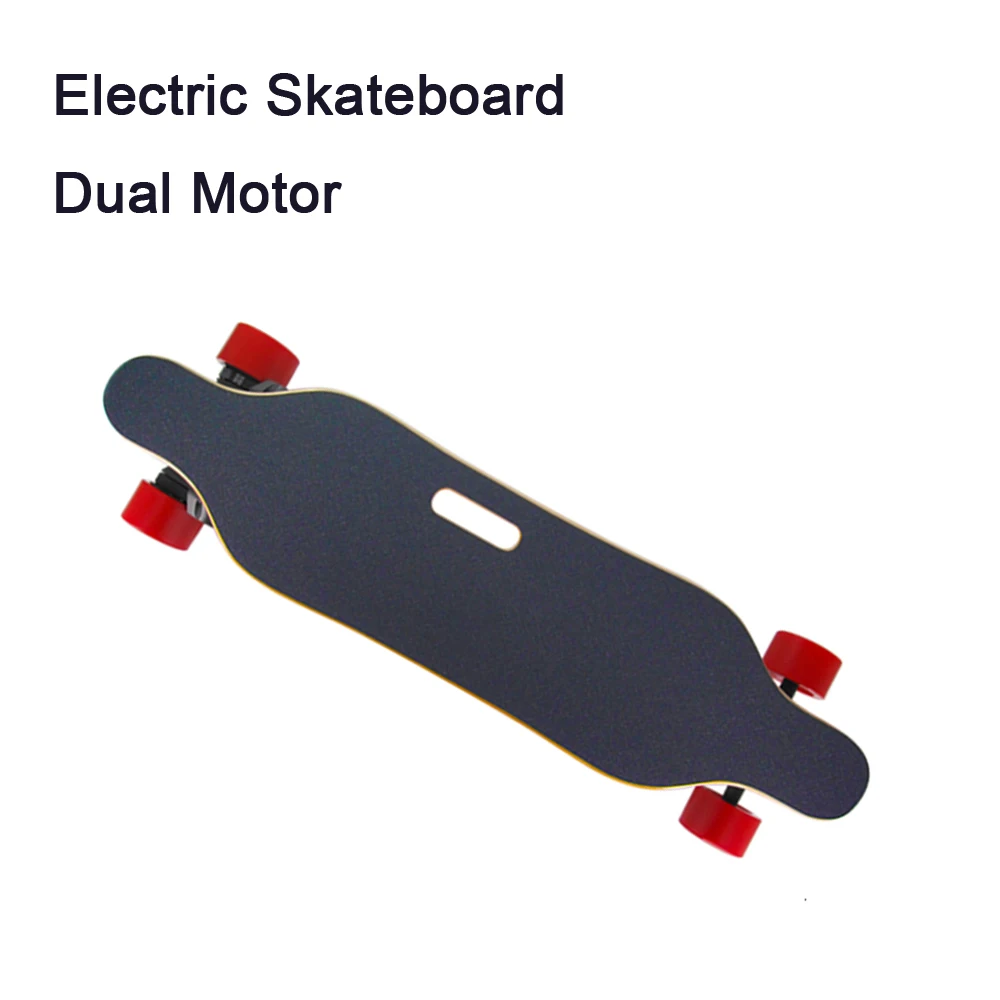 

Super Electric Skateboard & Longboard T-Shade LED Lights 900 Watts Belts Dual Motors with Wireless Remote Controller Plate Board