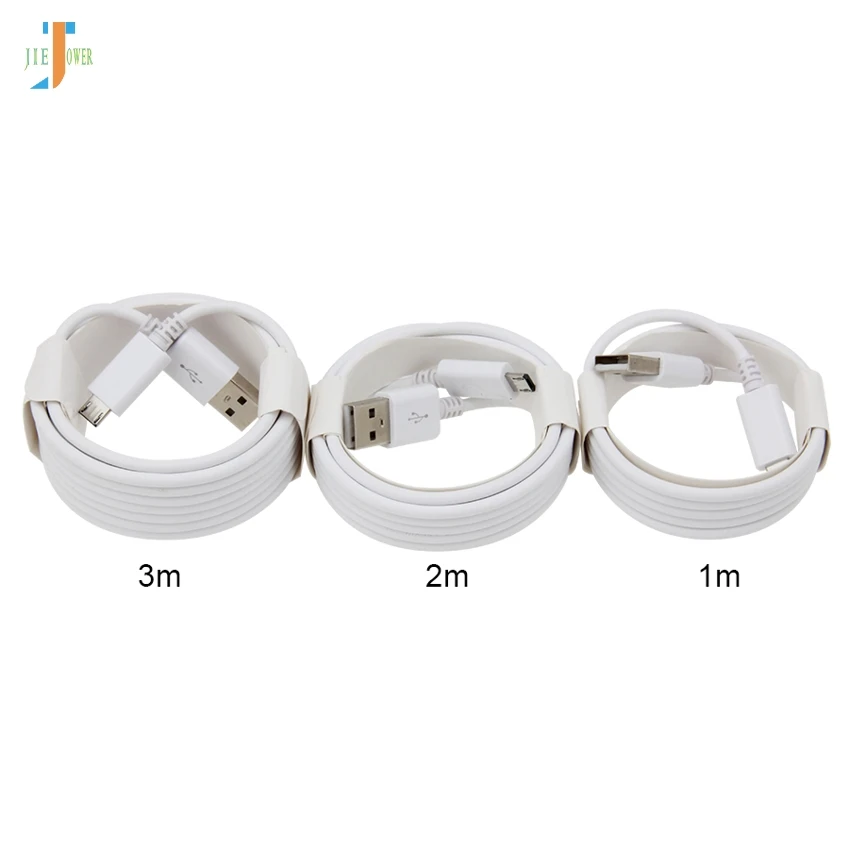 100 шт./лот кабель Micro USB 1 м 2 м 3 м кабель для зарядки и синхронизации данных для samsung Galaxy S5 S6 htc 10 LG G1 кабель для зарядки мобильного телефона