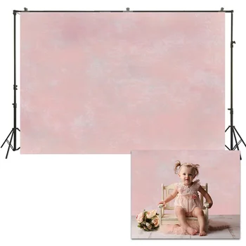 

HUAYI Photo Background Newborns Studio Child Photography Backdrop Abstract Pink Solid Texture Portraits Photoshoot BackdropUS234