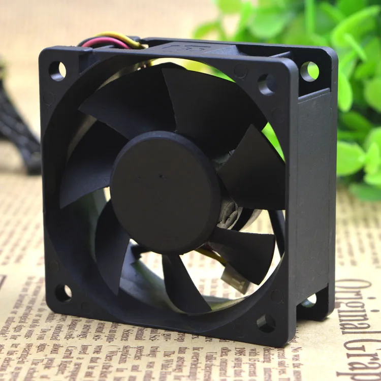 6025 KDE2406PTV2 24V 1,2 W 6 см 6025 3 провода защиты электродвигателя Вентилятор охлаждения
