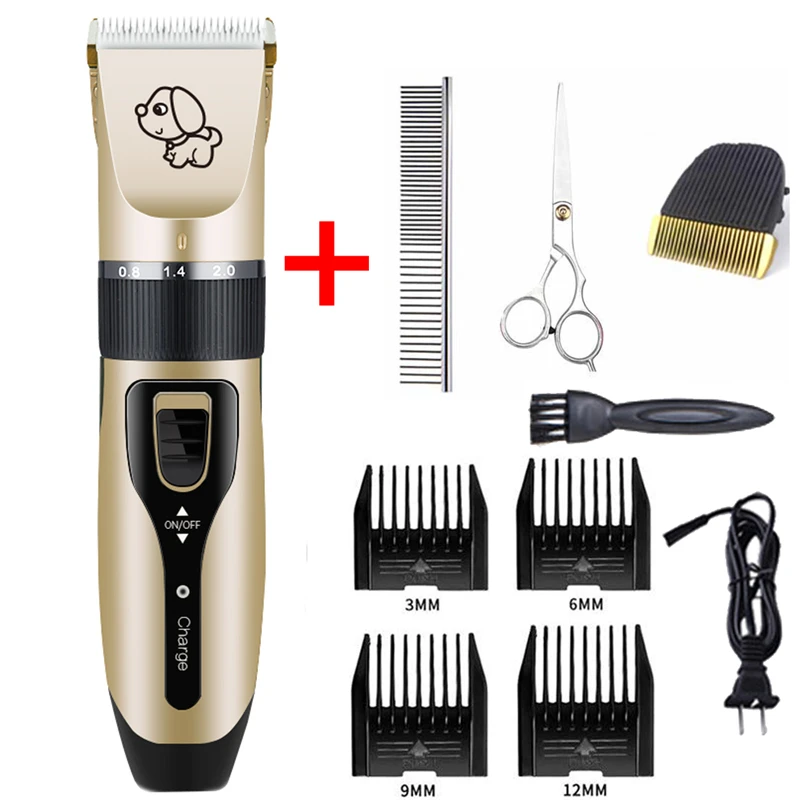 

Dropship Rechargeable Low-noise Pet Hair Clipper Remover Cutter Grooming Cat Dog Hair Trimmer Electrical Pets Hair Cut Machine