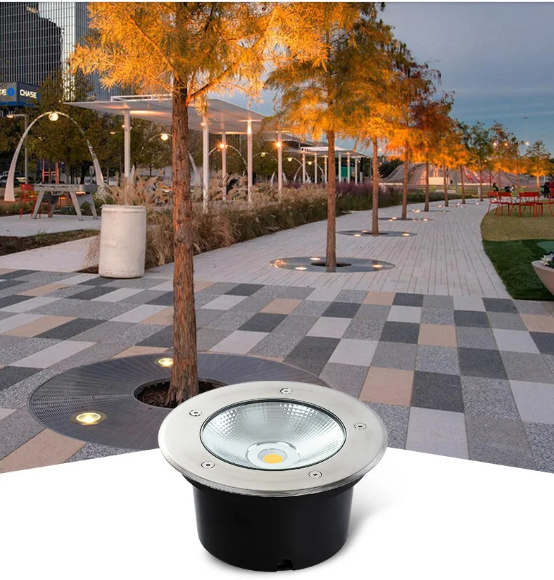 LED COB Underground Light 3W 5W 7W 9W 12W 15W 20W 30W Outdoor Ground Garden Road LED Buried Lamp Waterproof IP67 110V 220V 230V