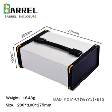 275*200*100 мм алюминиевый корпус с ручкой Корпус для установки электроники Инструмент электрический распределительный выходной переключатель outltet чехол