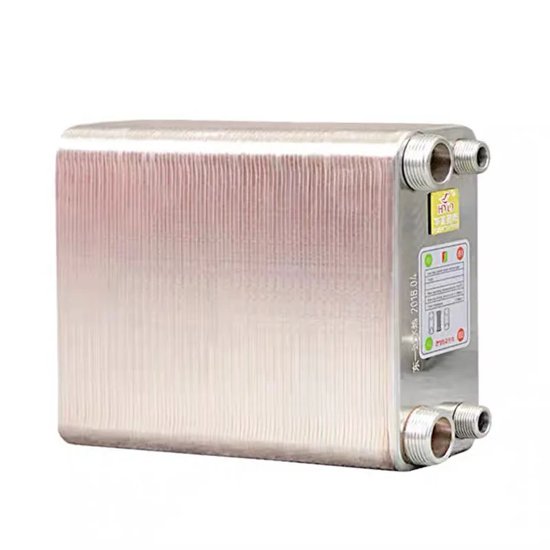 

NEW 80 Plates Stainless Steel Heat Exchanger Brazed Plate Type Water Heater Chiller Cooler Counter Flow Chiller.
