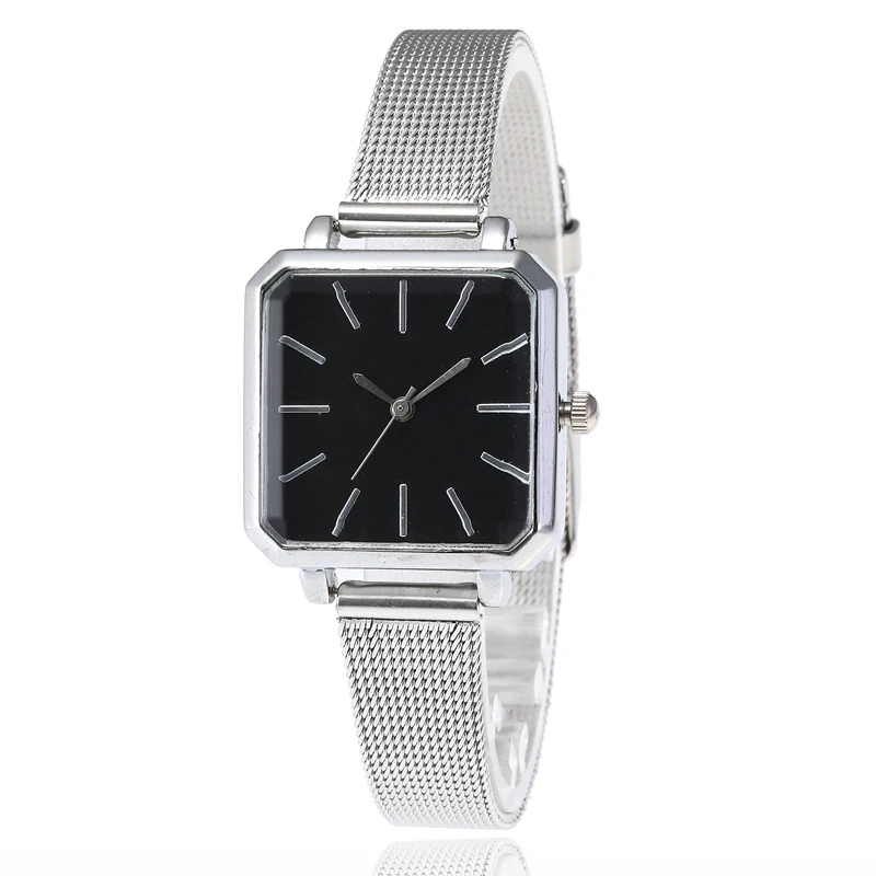 Дропшиппинг 2019 Брендовые женские часы квадратные reloj mujer Роскошные нарядные