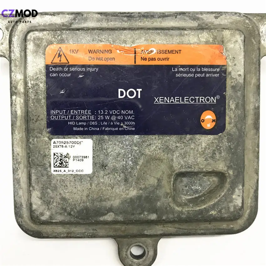 CZMOD 25XT6-A 12 В D8S ксеноновая фара HID лампа блок управления балластом A70525700DG 25XT6-A(используется