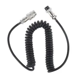 Cordon d'extension de Microphone enroulé à 8 broches, fiche mâle vers câble femelle B95C 