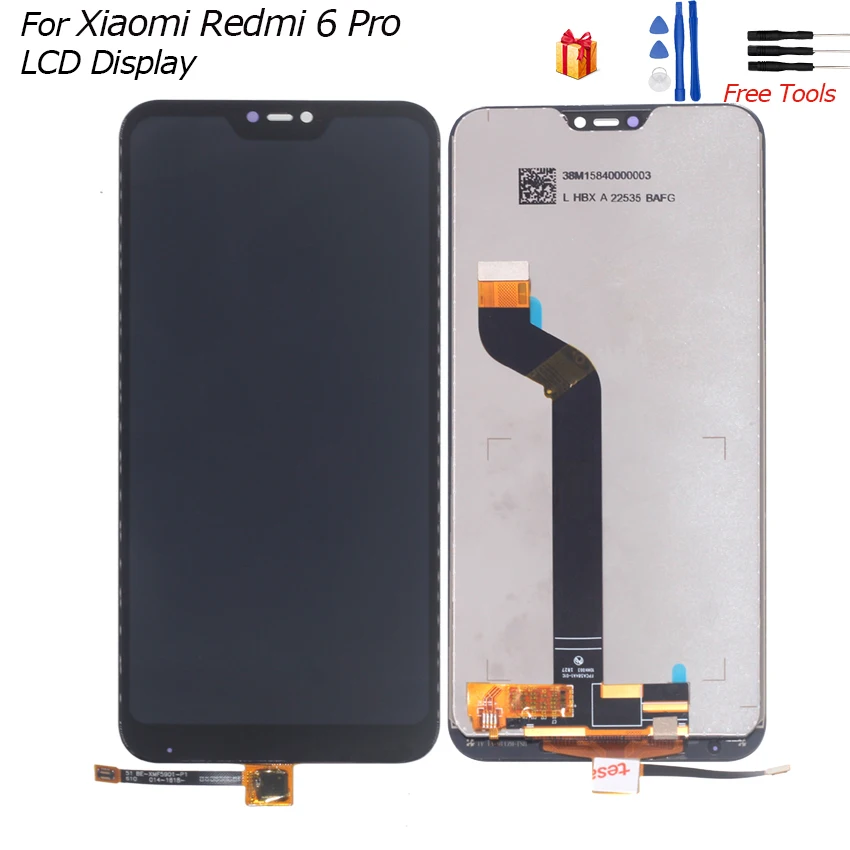 

For Xiaomi Redmi 6 Pro LCD Display Touch Screen For Xiaomi Redmi 6 Pro Phone Parts LCD Display Replacement With Frame