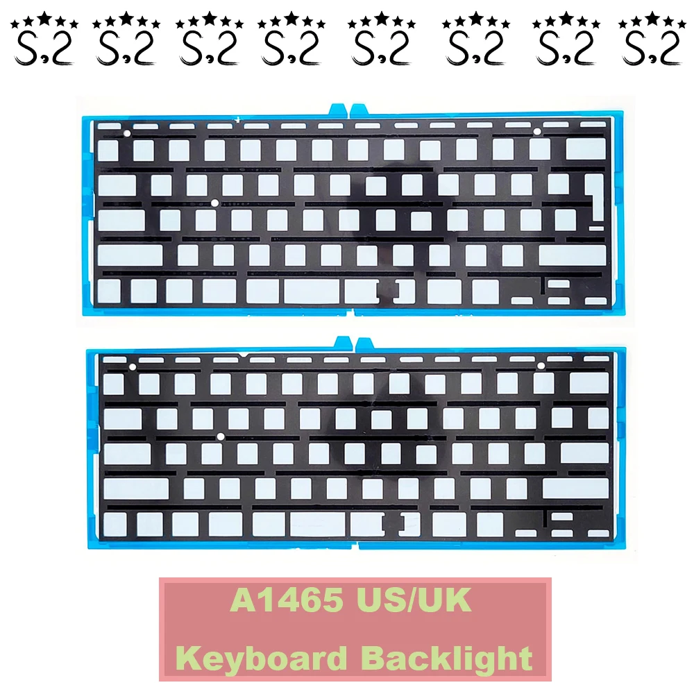 Новая Подсветка клавиатуры A1370 A1465 US UK для Macbook Air 11 6 дюйма Замена подсветки 2011-2015