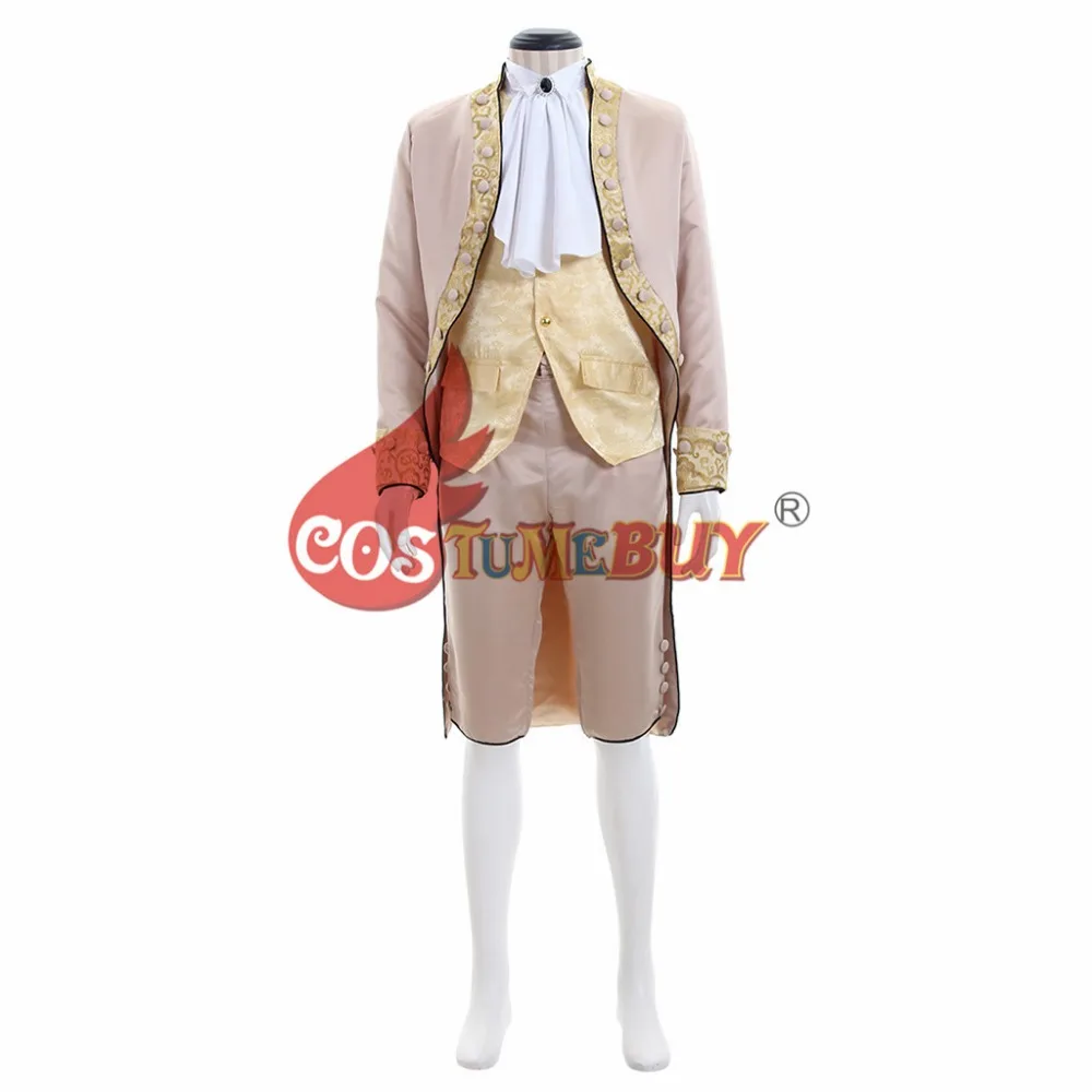 Costumebuy 18th British Prince Costume Retro Gothic Aristocrat Artist Men Court Suit Marie Gentleman Medieval Set Custom Made