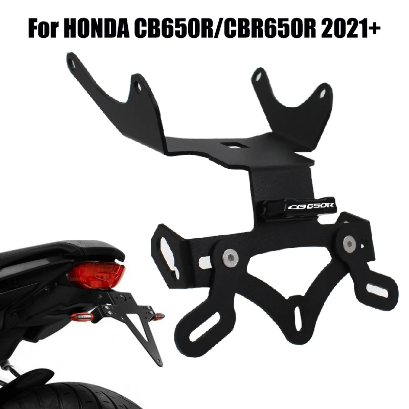 For Honda CB650R CBR650R CB CBR 650R 650 Motorcycle Accessories tail tidy Fender License Plate Holder license plate holder motorcycle license plate holder