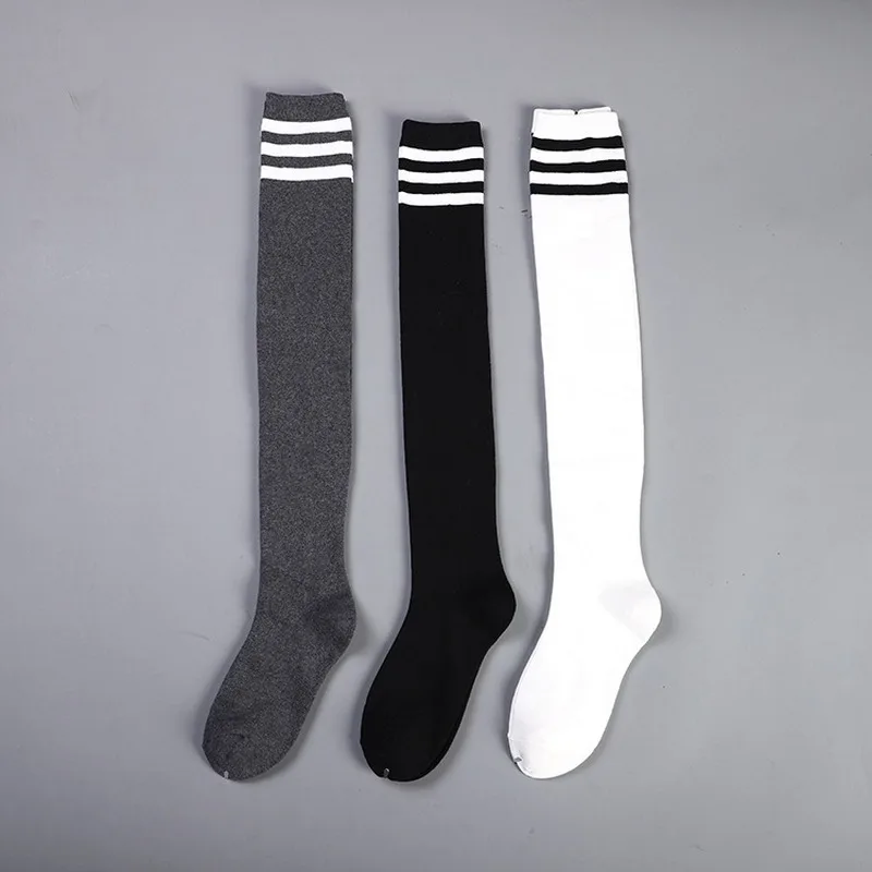 Корейские простые полосатые женские хлопковые носки, теплые Забавные милые носки Kawaii Art Happy, Harajuku, уличная мода, повседневные носки Skarpetki