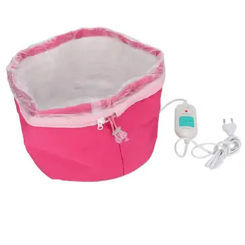 

Pink Hairdressing Supplies Home Electric Heating Steam Hair Cap Hot Oil Hat DIY Hair Styling Tools Hair Health Care Hair Salon