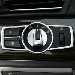 Bande de garniture de cadre de lampe de phare, autocollant pour BMW série 5 2011 – 2017 F10 F18 F07 F25 F26 F01, décoration intérieure 