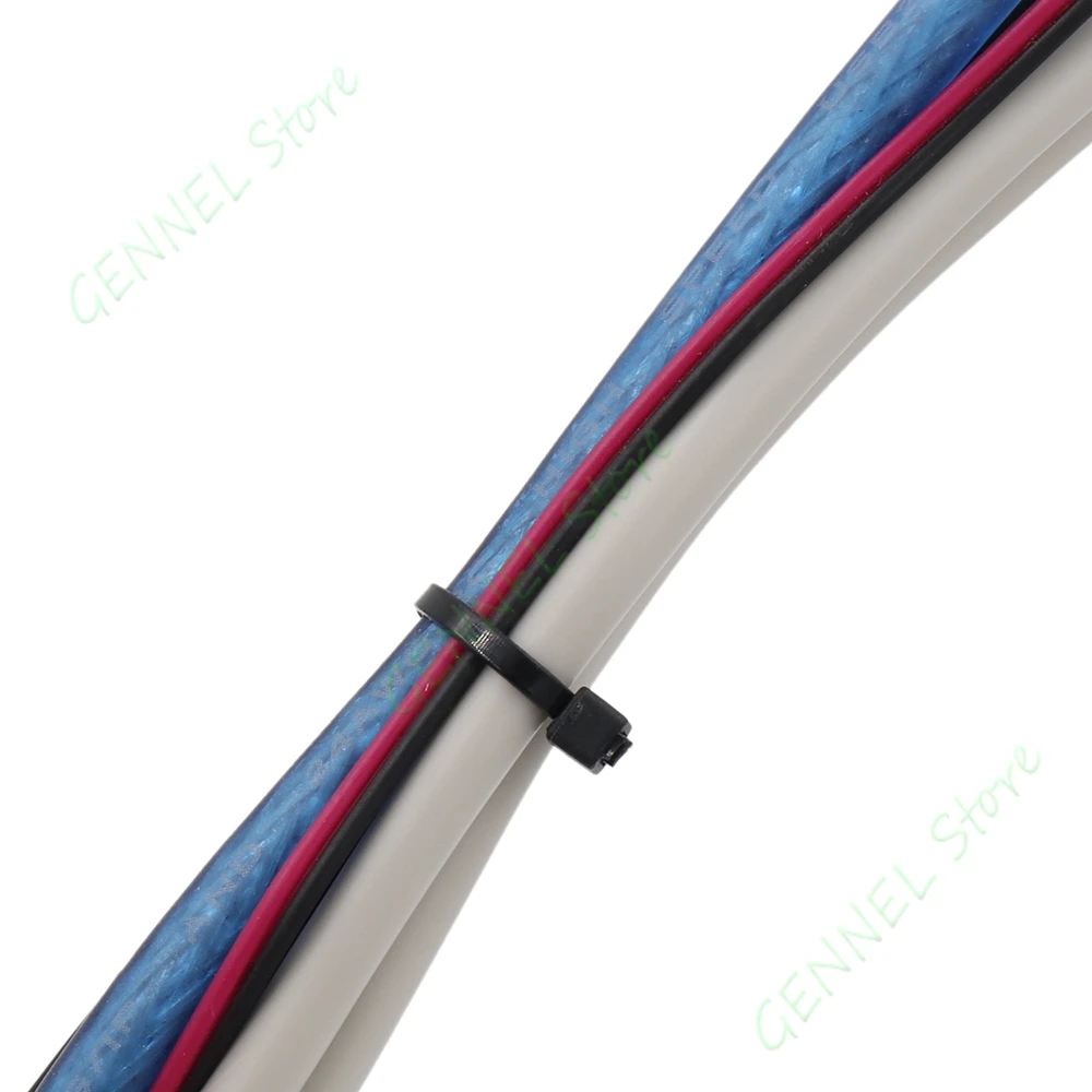 1000pcs 60mm x 1.8mm Nylon Cable Tie Wire Strap Zip Ties Home Office Computer Tidy Self-Locking cable ties nylon cable ties cable tie