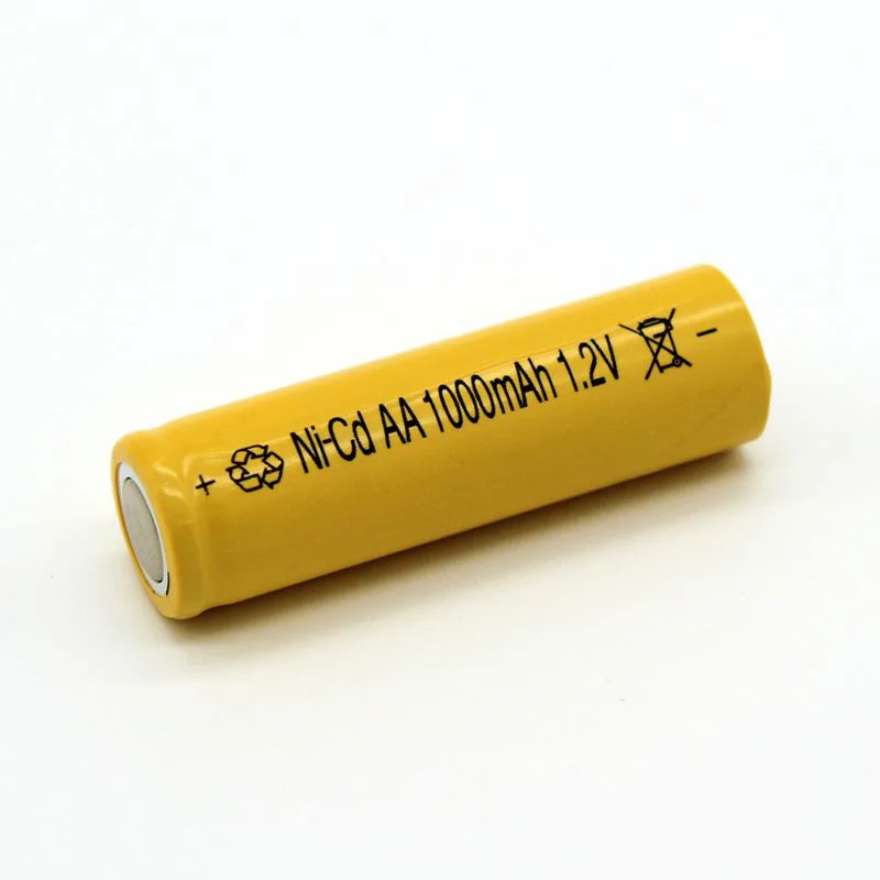 Ni-Cd 1000 mAh 1,2 V AA Аккумуляторная батарея для светодиодный фонарик