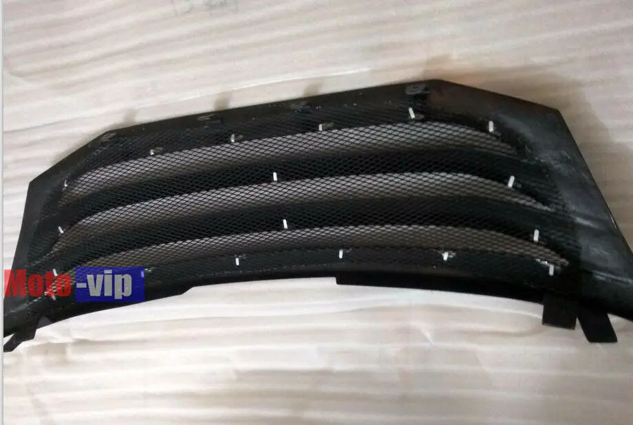 Подходит для Honda Crosstour 2009 2010 2011 2012 Высокое качество Натуральная углеродное волокно передний бампер решетка крышка