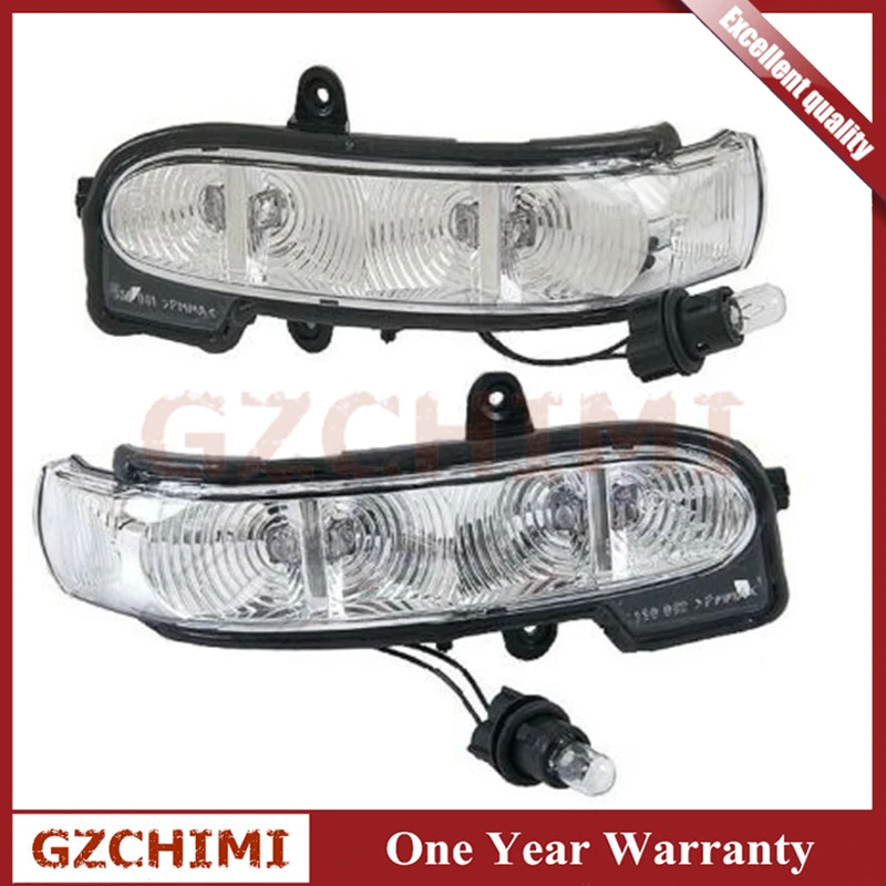 2038201321 LH RH Left & Right Side Rearview Turn Signal Light Lighting For Mercedes E320 E350
