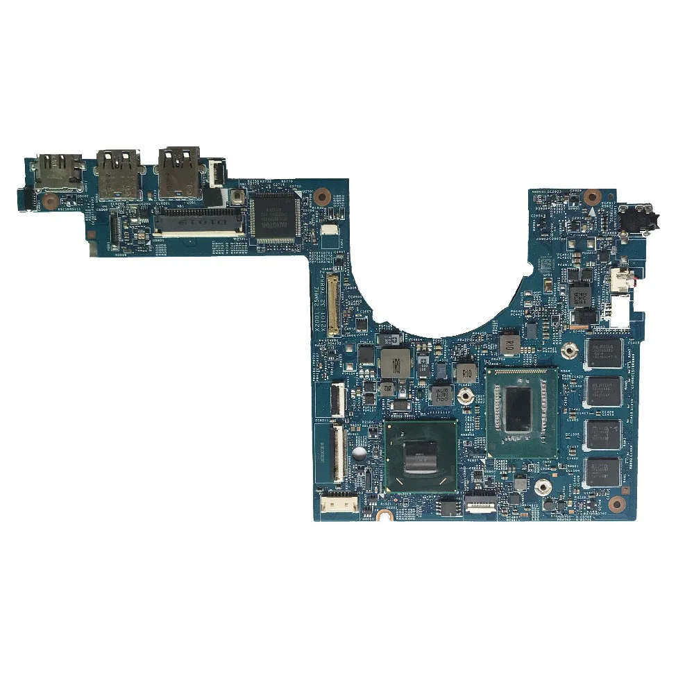 

Excellent For Acer S3-391 Laptop Motherboard HM77 With SR0XF i3 3227U CPU 4GB RAM 48.4TH03.021