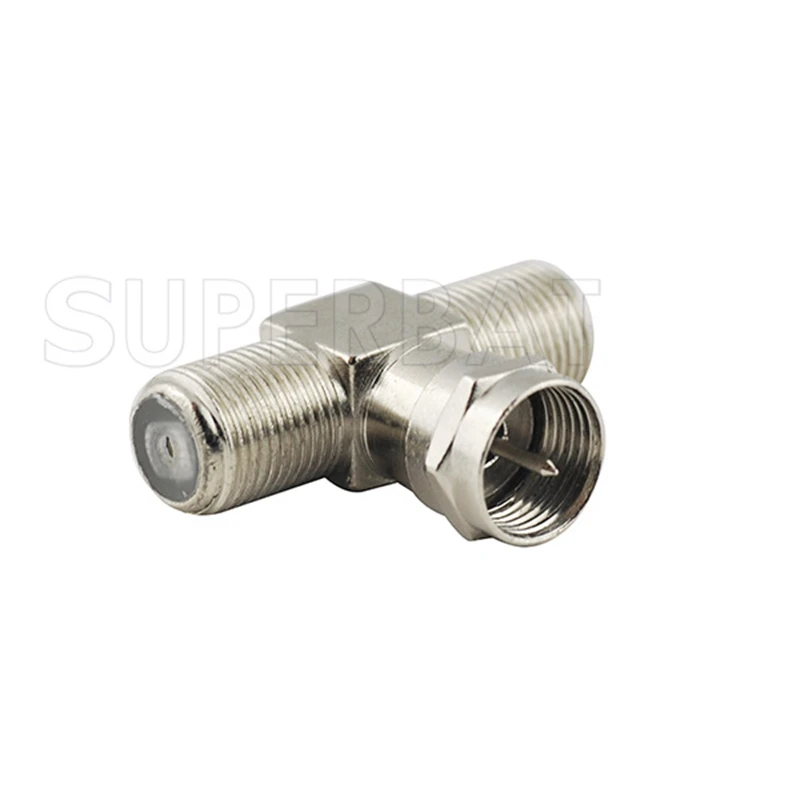 RF Coaxial Connector F Male to Female Adapter for Electronics