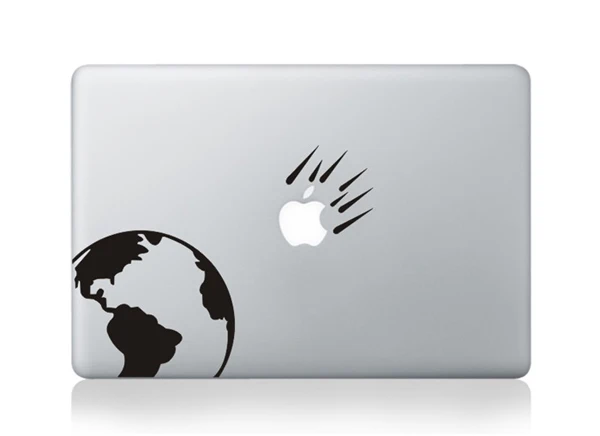 MB black-Part B(111) YCSTICKER-Виниловая наклейка для ноутбука для AppleMacbook Pro/Air 13 дюймов мультяшный чехол для ноутбука MacCover наклейки для MacAir 13 15 16 - Цвет: MB black-Part B(111)
