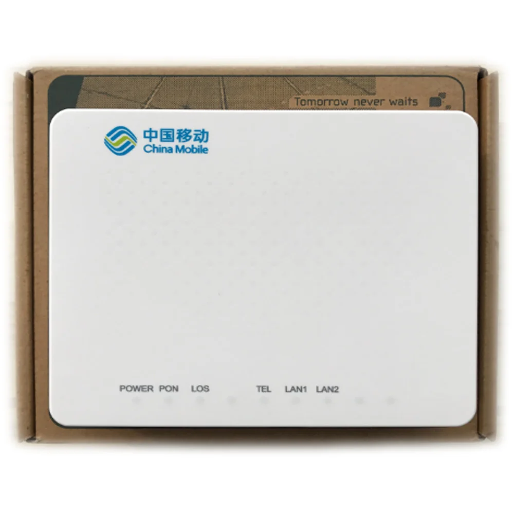 GPON ONU ZXHN zte F603, 2 lan+ 1 voice, протокол SIP, английский интерфейс, с китайским мобильным брендом