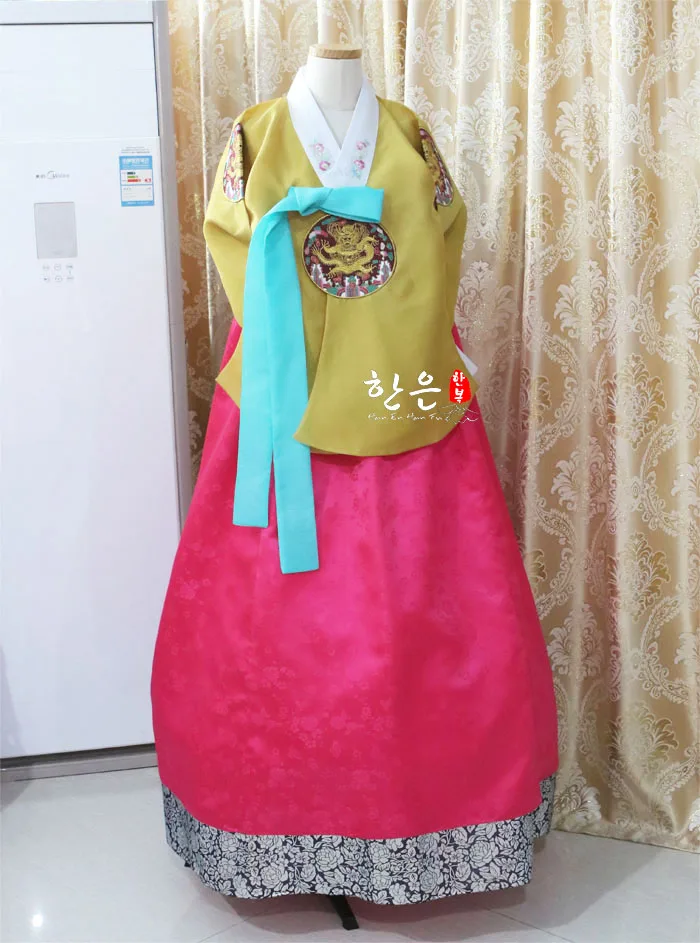 Корейские импортные ткани/одежда Tang ханбок/ ханбок/сценический ханбок