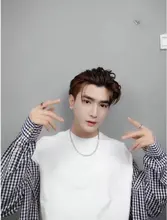 Olevo-collar sencillo de Plata de Ley 925 para hombre, cadena cubana lisa y cómoda, de lujo, Hip Hop