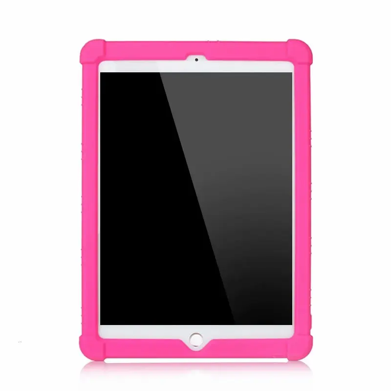 Ударопрочный Мягкий чехол-подставка для iPad 9,7 Pro 9,7 Air 1/2 Tablet PC с защитой от падения силиконовый чехол+ ручка