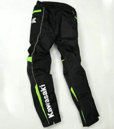 2 Один комплект мотоциклетная куртка с брюками для гоночной команды kawasaki устойчивые к падению брюки с теплой подкладкой ветрозащитная Водонепроницаемая iii - Цвет: 2