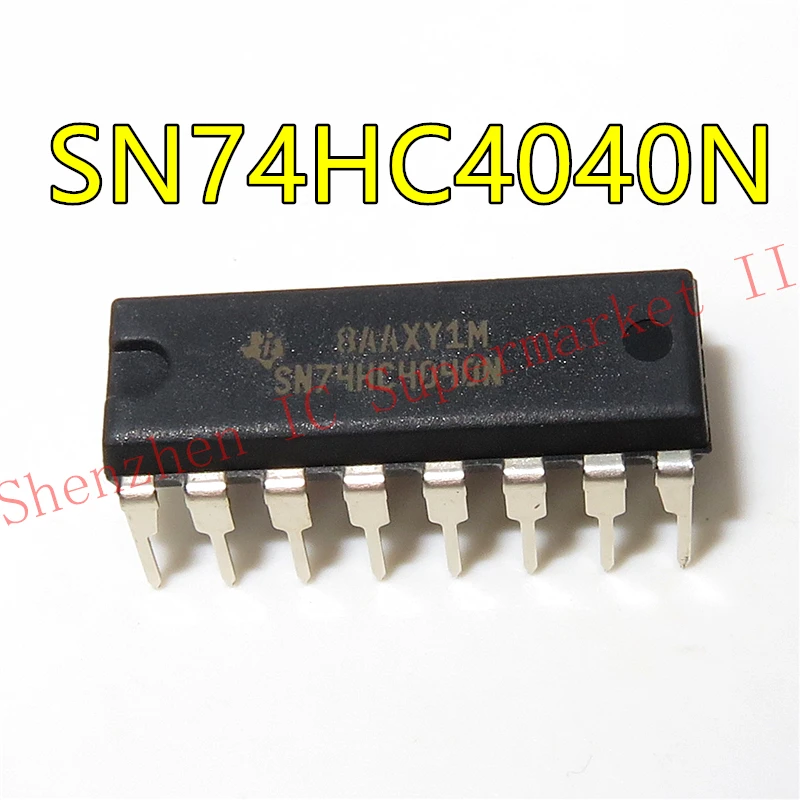 Новый оригинальный SN74HC4040N 74 hc4040n бинарный счетчик DIP - 16 с одним | Электронные