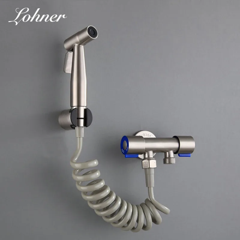 

Lohner Handheld Toilet Clear Rear Bidet Bathroom Sink Faucet Sprayer Set Douchette Wc Regadera Para Ducha Limpieza Vaginal