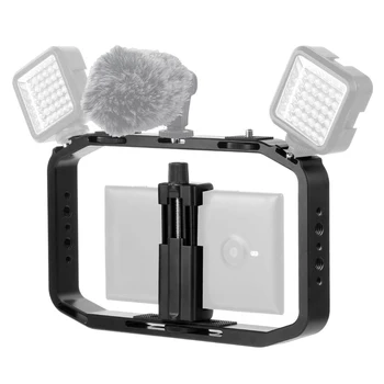 

DJI Osmo Action Camera Stabilizer Micro SLR Handheld Video Rig Filmmaking Vlogging Cage Holder for GoPro HERO7/6/5 /DJI Osm