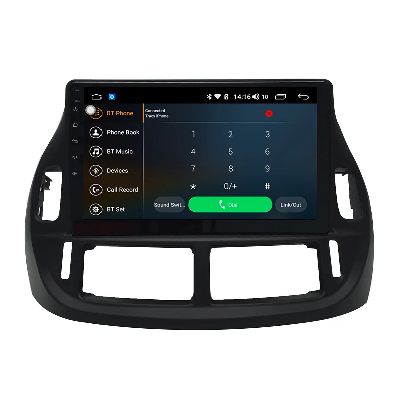 Estima Radio Android 9.0 Octa Core 4+64G 1 Din Gps Navigation Car Multimedia For 2003-2005 Toyota Estima