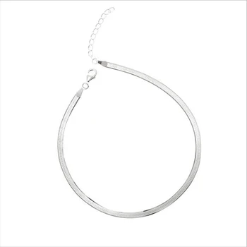 

YiYan 925 Sterling Silver Simple classic soft bracelet for Women Fashion Fine Silver Jewelry