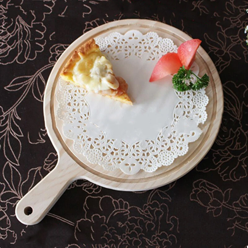 Семейный высококачественный деревянный поддон для пиццы, деревянные поддоны для торта, японский стиль, домашний поддон, большое блюдо