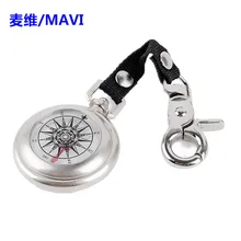 T49 открытый висячая пряжка-Компас Ретро цинковый сплав с брелок с компасом металлический ремешок