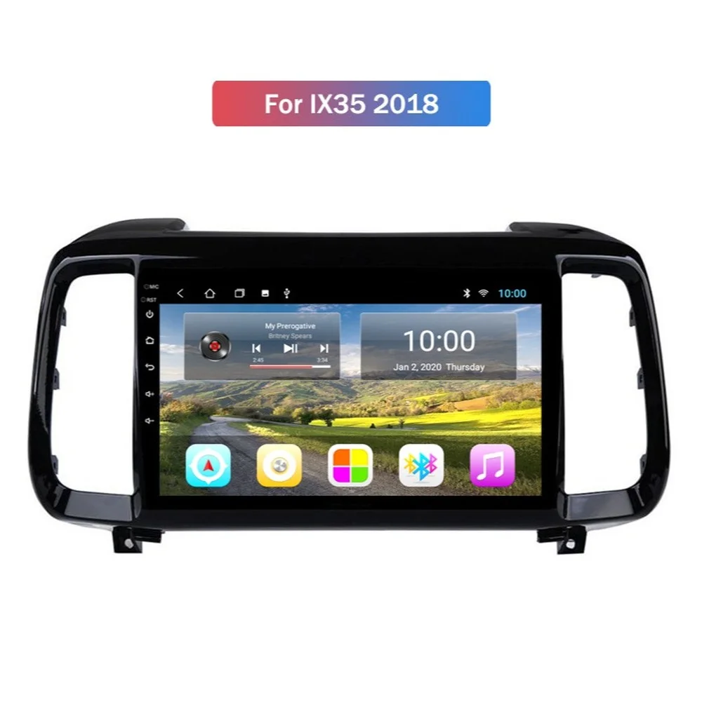 Автомобильный GPS-навигатор для HYUNDAI IX35 10 0 с Android 2018 автомагнитола стерео IPS-экран