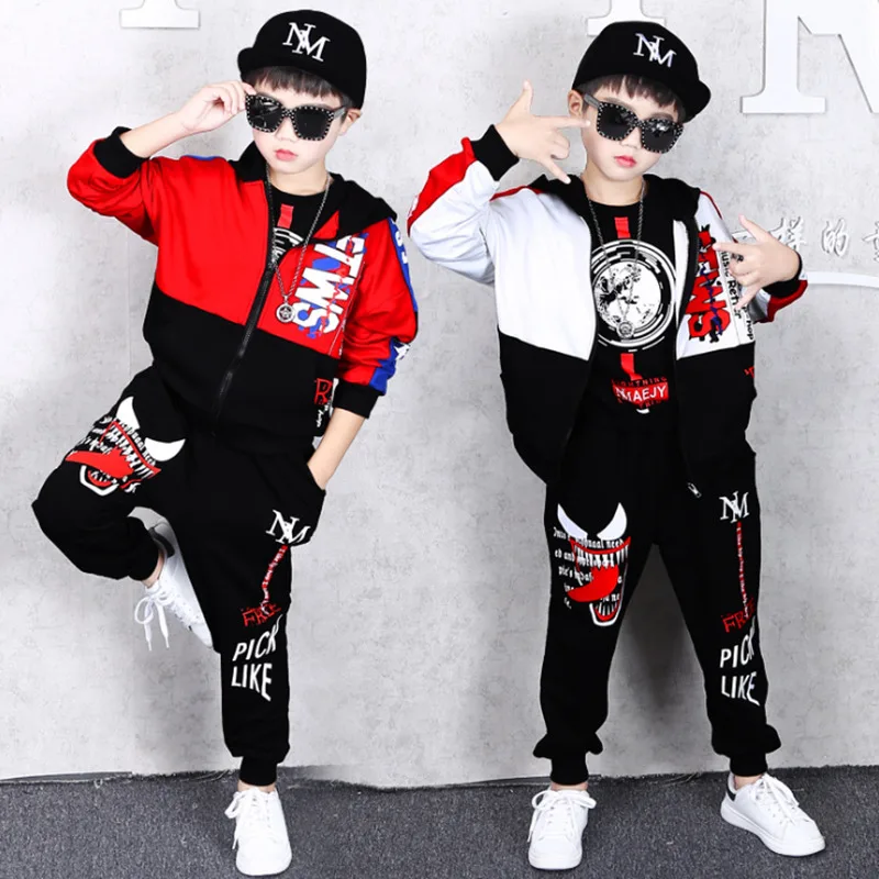 

Spring Kids Boys Clothing Set Spring Autumn Kids Clothes Set 4 6 8 10 12 13 14 Years Boys Sports Suit Fashion Children Clothing