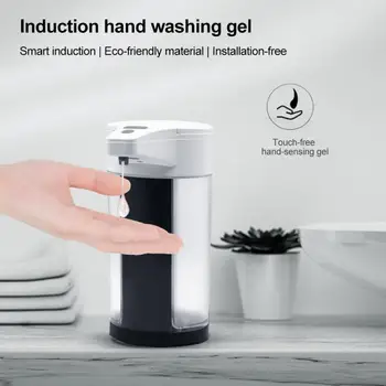 

1pc Automatic Sensor Soap Dispenser Infrared Sensor Waterproof Soap Dispenser Hand Washing Home Kitchen Bathroom Fixture
