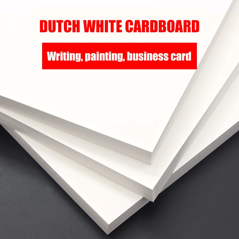 A3 A4 White Kraft Paper Diy Card Making 120g 180g 230g 300g 400g Craft Paper Thick Paperboard Cardboard 50pcs/lot Or 50pcs/lot