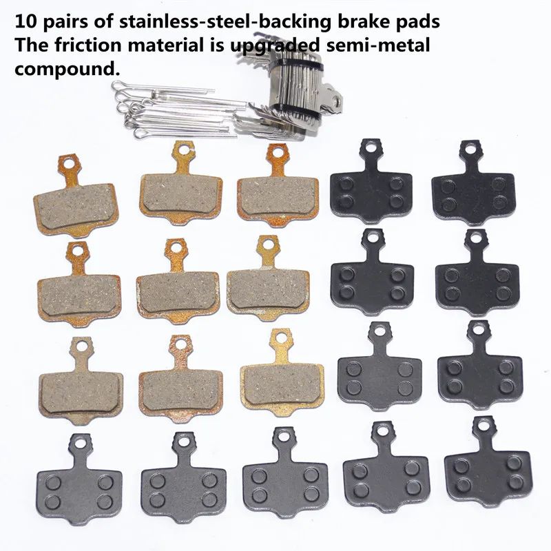 Pastiglie Freno Disco Organiche Per Avid Elixir, Level, X0 - Foto 5