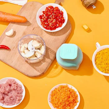 

Meat Vegetable Fruit Chopper Cutter Processor Chopper Garlic Grinder Multifunctional Electric Food Processor Kitchen Tools