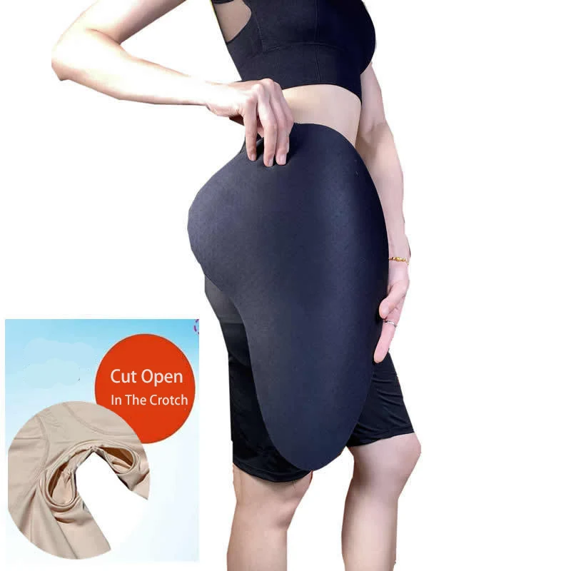 

2PS Sponge Padded Women Butt Hip Up Padded Enhancer Crossdresser Booty Lifter Butt Inserts Underwear Cut Open In The Crotch