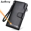 2020 Card Holder Men Wallets Business PU Leather Long Design Quality Fashion Casual Men Purse Zipper Multi-function Wallets 1
