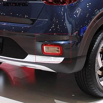 

For Hyundai Venue 2019 2020 Carbon Fiber Rear Fog Light Lamp Foglight Cover Trim Protection Frame Accessories Car Styling