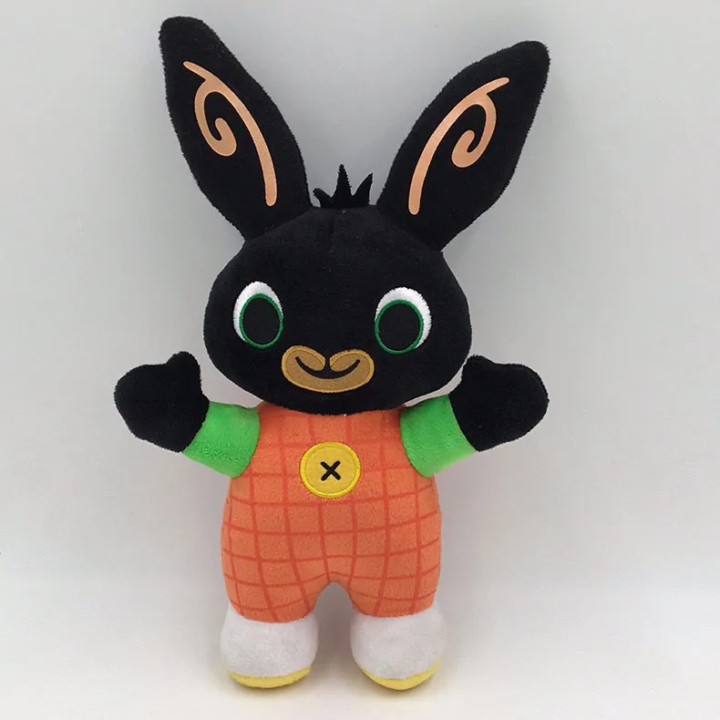 Orange37cm 37 см Bing Bunny Плюшевые игрушки кукла Bing Sula Flop слон Hoppity Voosh Pando плюшевые мягкие игрушки из мультфильмов для детей Подарки - Цвет: Orange37cm
