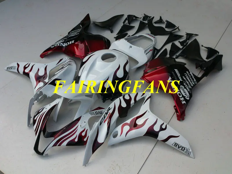 Обтекатель комплект для HONDA CBR600RR F5 09, 10, 11, 12, CBR 600 RR CBR 600 RR CBR 600 2009 2010 2012 красно-черные обтекатели комплект+ подарки HD22