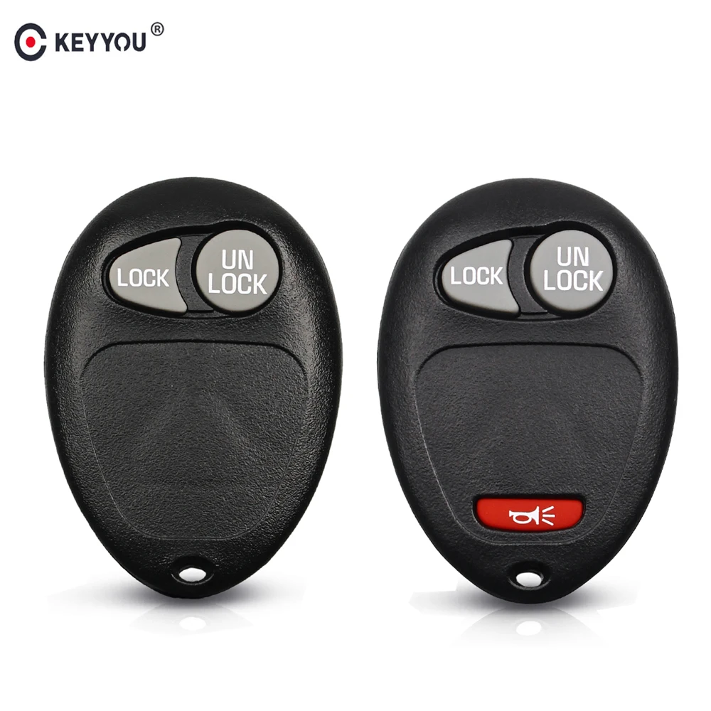 KEYYOU 2/3 кнопки дистанционного ключа оболочки чехол для Buick Hummer H3 GMC для Chevrolet Colorado Isuzu Автозапуск ключа чехол